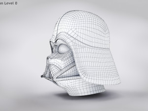 Darth Vader Helmet Modelo 3D