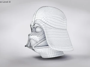 Darth Vader Helmet 3D Model