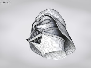 Darth Vader Helmet Modelo 3D