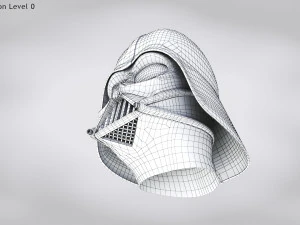 Darth Vader Helmet 3D Model
