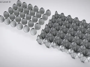 Pulp Egg Tray 30 Egges 3D Model