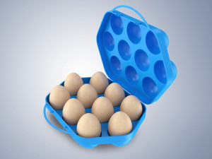 Plastic Eggs Holder 3D 模型