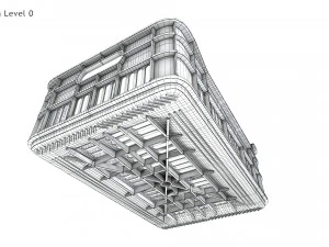 Plastic Crate T1 3D Model