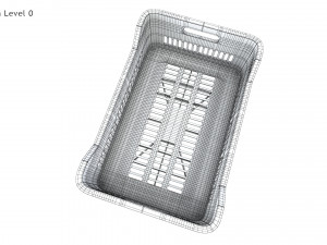 Plastic Crate T1 3Dモデル