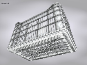 Plastic Crate Large 3D-Modell