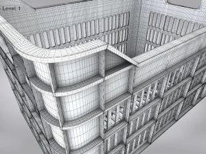 Plastic Crate Large 3D Model