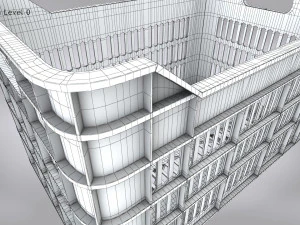 Plastic Crate Large 3D Model