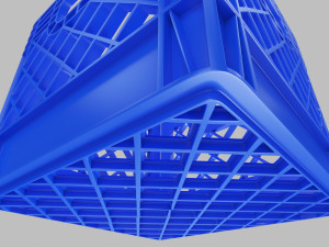Milk Crate 3D Model
