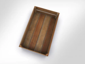 Wooden Crate T5 3D Model