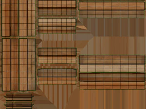 Wooden Crate T5 3D Model