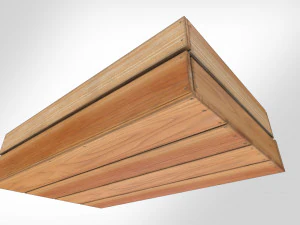 Wooden Crate T5 3D Model