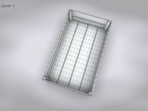 Wooden Crate T5 Modello 3D
