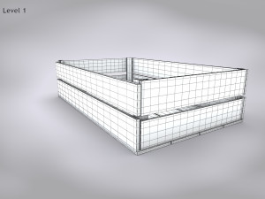 Wooden Crate T5 Modello 3D