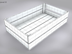 Wooden Crate T5 Modello 3D