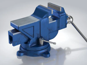 Table Vise 3D Model