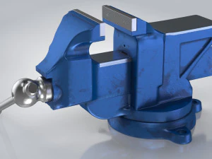 Table Vise 3D Model