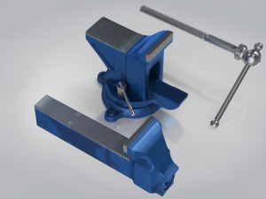 Table Vise 3D-Modell