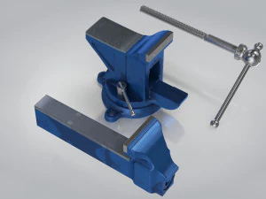 Table Vise 3D Model