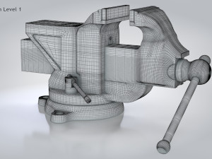 Table Vise 3D-Modell