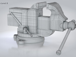Table Vise 3D-Modell