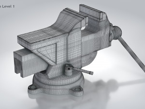 Table Vise 3D-Modell