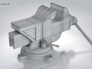 Table Vise 3D-Modell