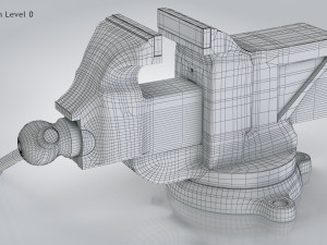 Table Vise 3D-Modell