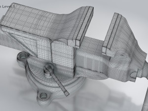 Table Vise 3D-Modell