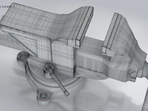 Table Vise 3D Model