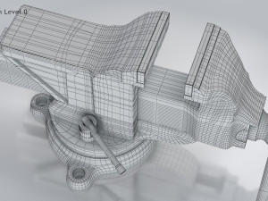 Table Vise 3D-Modell