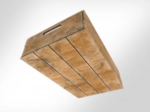 Wooden Crate T3 3D Model