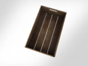 Wooden Crate T3 3D Model