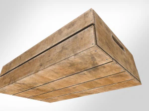 Wooden Crate T3 3D Model