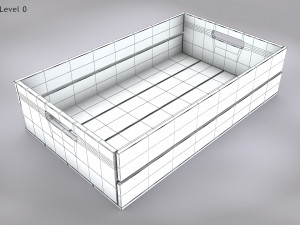 Wooden Crate T3 3D-Modell