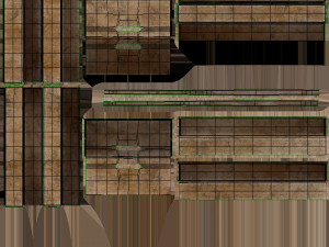 Wooden Crate T3 3D-Modell
