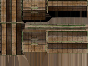 Wooden Crate T3 3D Model