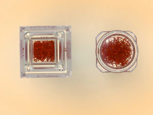 Crystal Bottle with saffron 3D Model