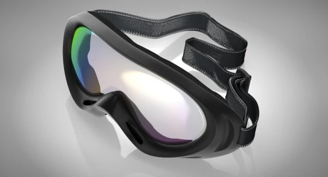 Kacamata Olahraga Tahan Angin -Berkuda -Mendaki-Bersepeda-Ski Model 3D .c4d .max .obj .3ds .fbx .stl .blend 