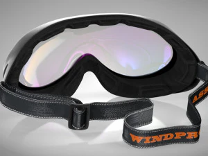 Kacamata Olahraga Tahan Angin -Berkuda -Mendaki-Bersepeda-Ski Model 3D