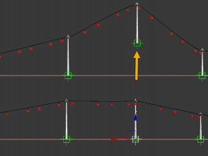 Telecabin Ski Lift Cableway- Animated and Rigged Model 3D
