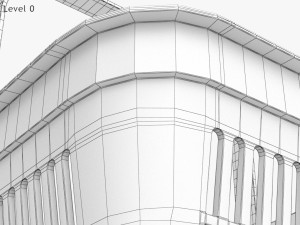 Shopping Hand Basket Model 3D