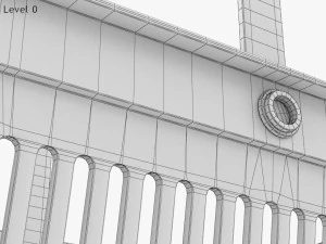 Shopping Hand Basket 3D Model