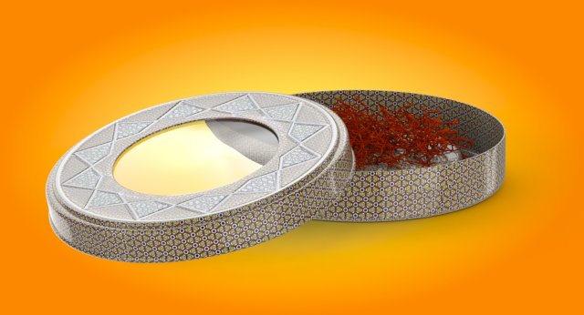 Persian Tin Can Modelo 3D .c4d .max .obj .3ds .fbx .stl .blend 