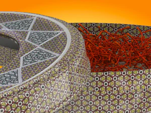Persian Tin Can 3D Model