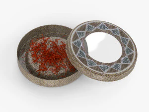 Persian Tin Can 3D Model