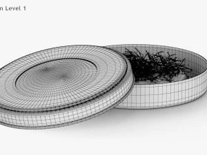 Persian Tin Can 3D Model