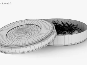 Persian Tin Can 3D Model