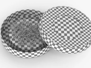 Persian Tin Can 3D Model