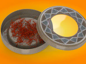 Persian Tin Can 3D Model