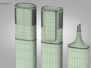 High lighter Marker Modello 3D